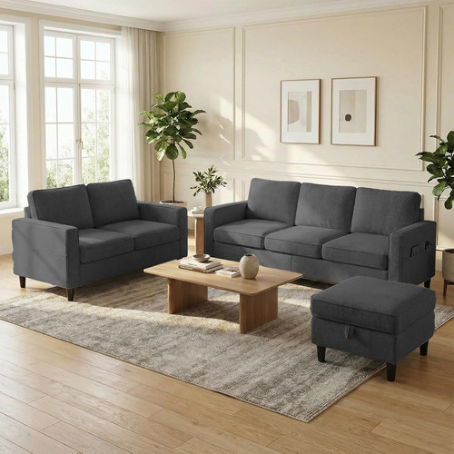 Width pieces sectional - width, 3
